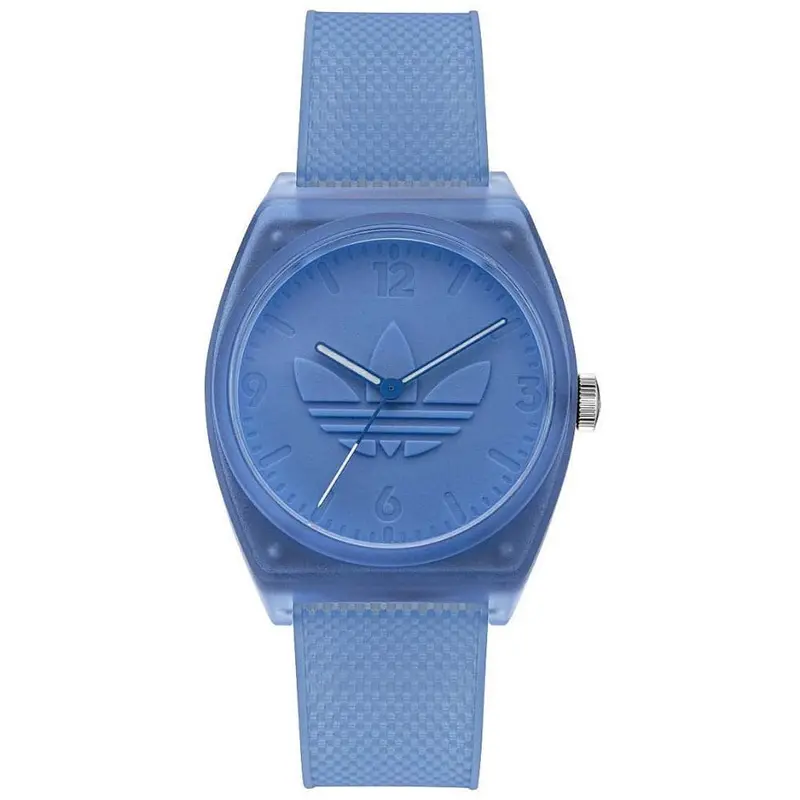 Adidas Aost22031 Navy Blue Womens Resin Watch 1