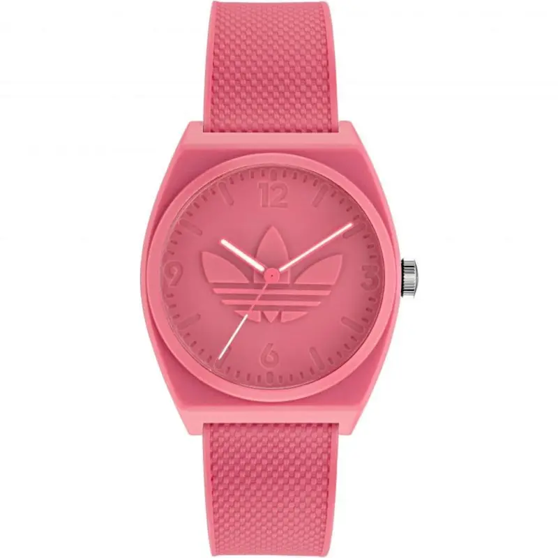 Adidas Aost22036 Pink Plastic/Resin Strap Womens Watch 1