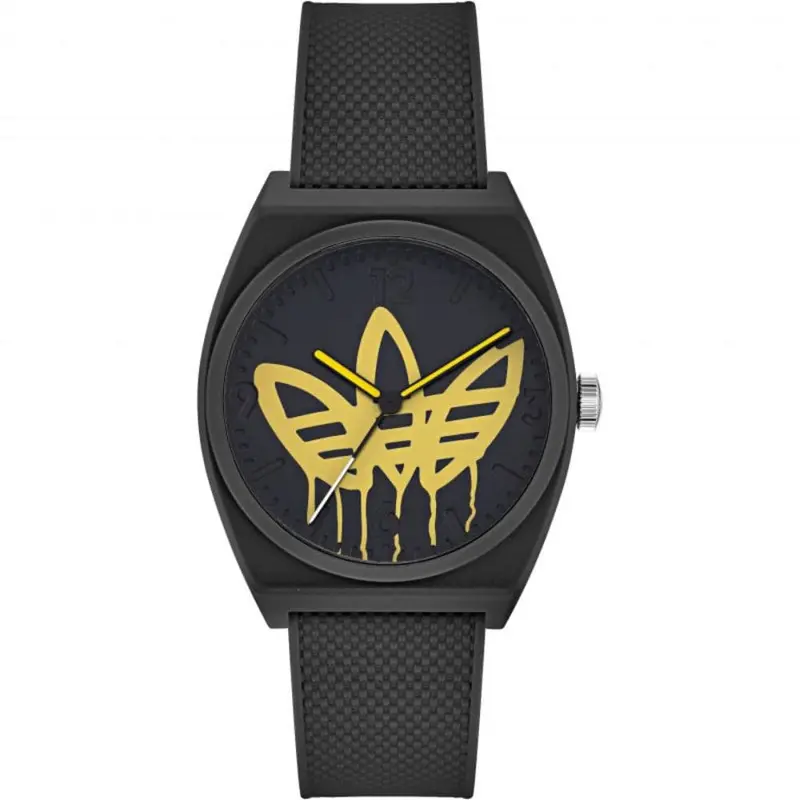 Adidas Aost22038 Black Unisex Plastic/Resin Watch 1