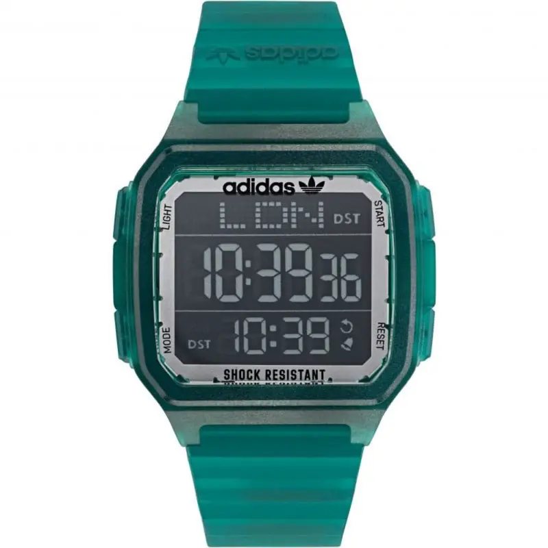 Adidas Aost22048 Green Plastic/Resin Unisex Watch 1