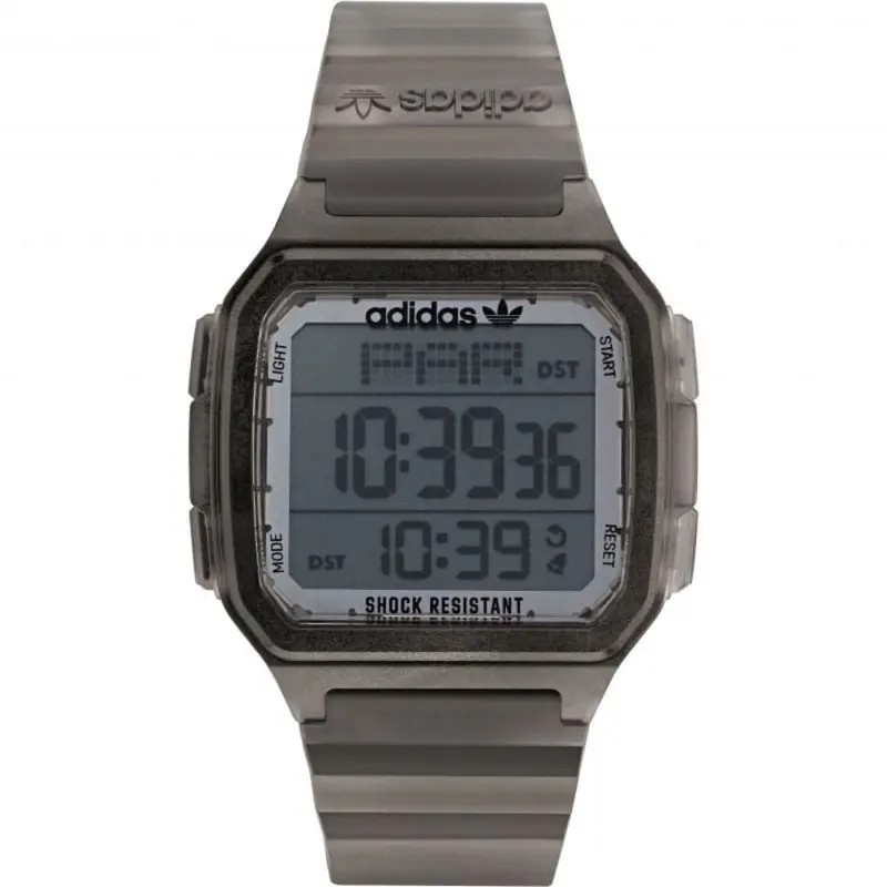Adidas Aost22050 Brown Plastic/Resin Strap Unisex Watch 1