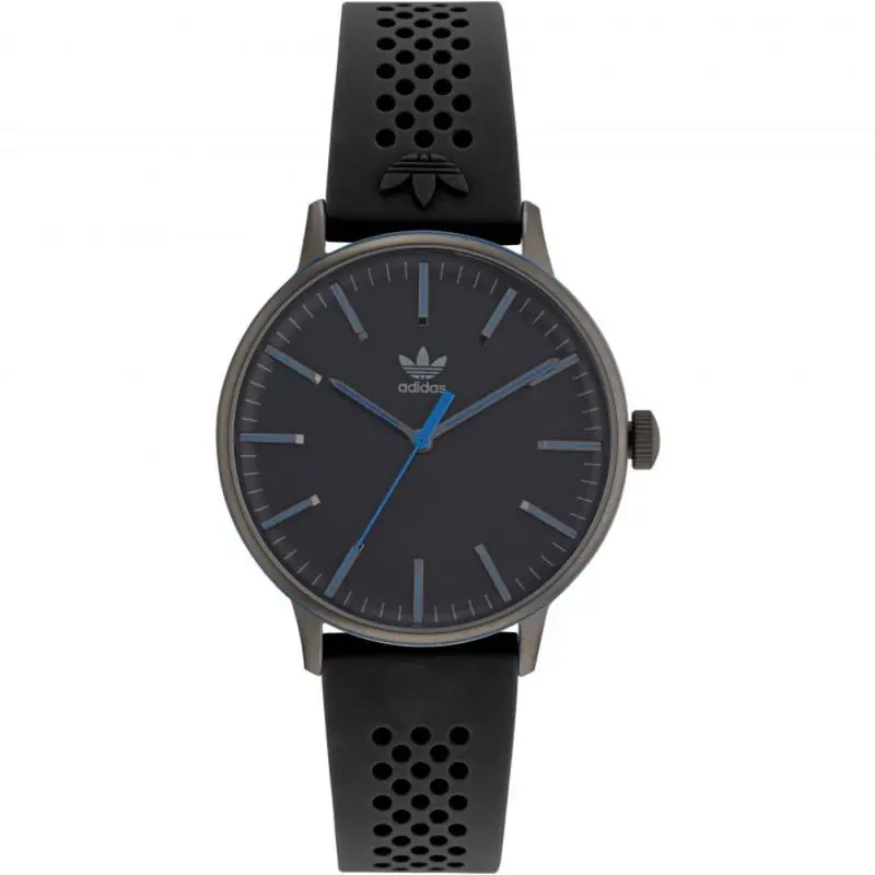 Adidas Aosy22020 Black Rubber Strap Unisex Watch 1