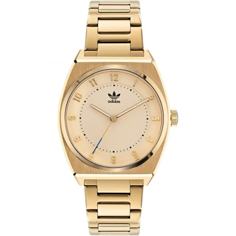 Adidas Aosy22026 Gold Stainless Steel Unisex Watch 1