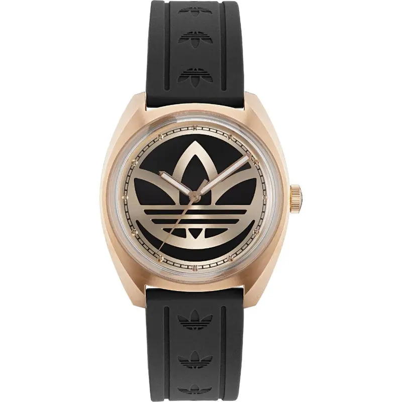 Adidas Original Edition Black Dial And Silicon Strap Unisex Watch Aofh23013 1