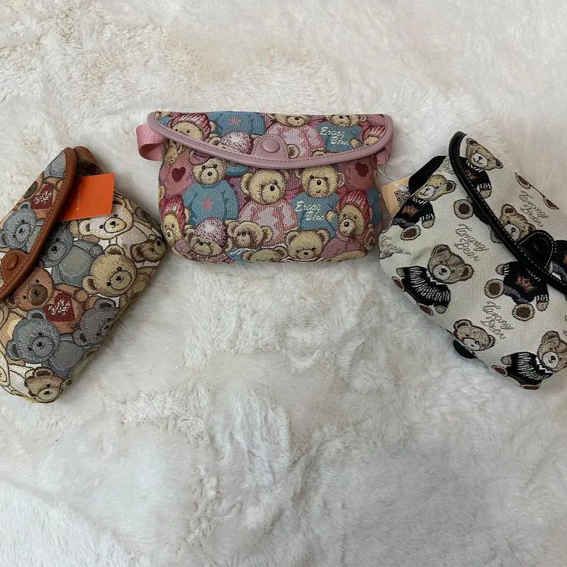 Ag Collective Bear Print Crossbody Women's Bag 1