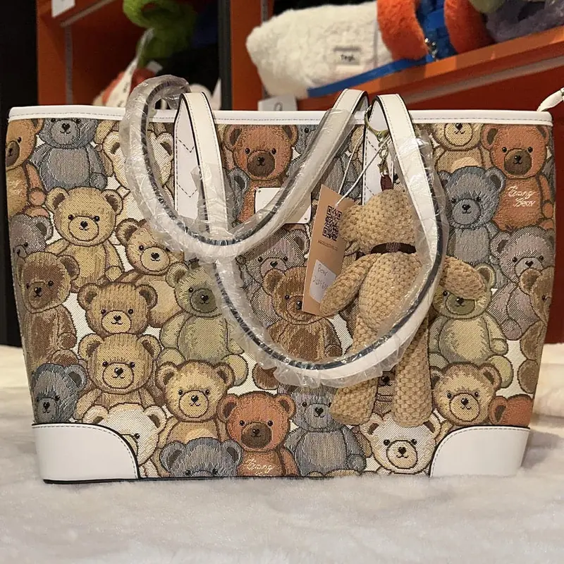 Ag Collective Bear Print Shoulder Women's Bag 1