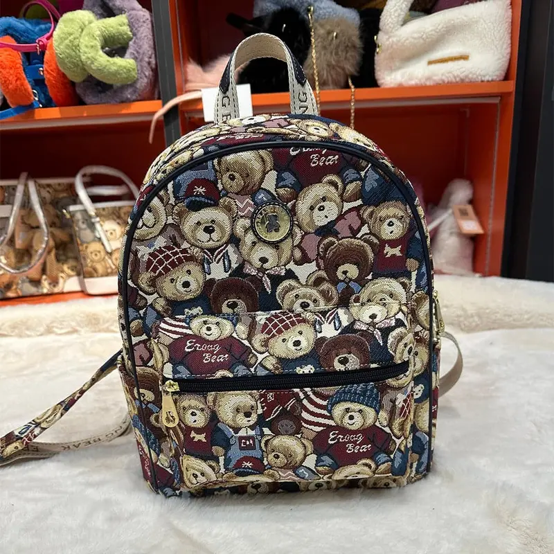 Ag Collective Fashion Canvas High Capacity Women's Backpack 1