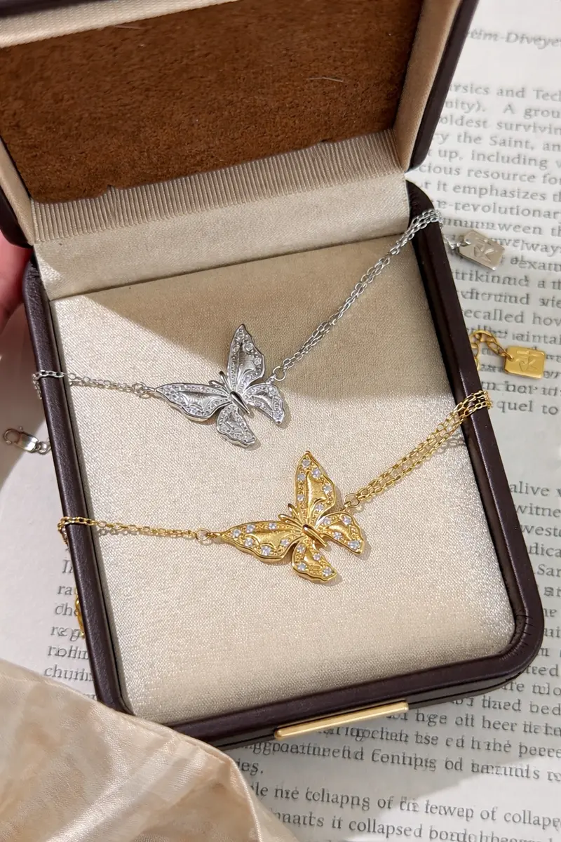 Ag Collective Jewelry – Butterfly Lumière Bracelet (Gold / Silver) 1
