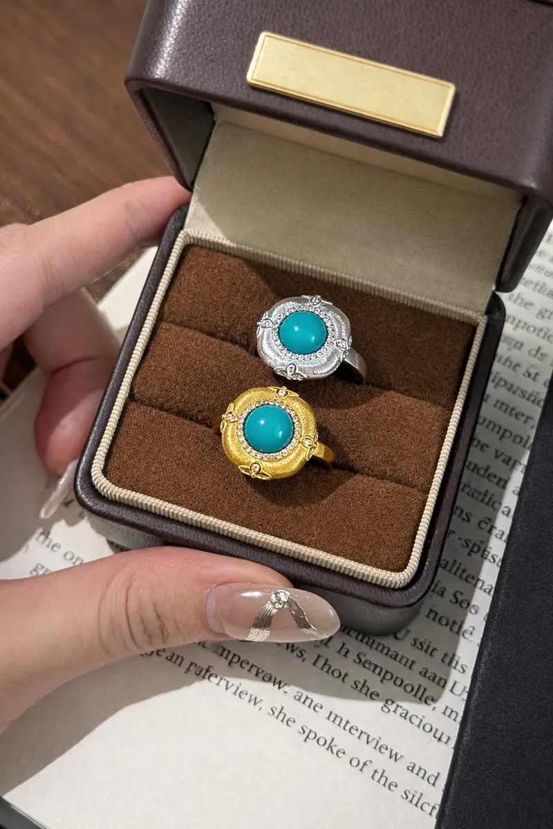 Ag Collective Jewelry · Azure Halo Ring 1