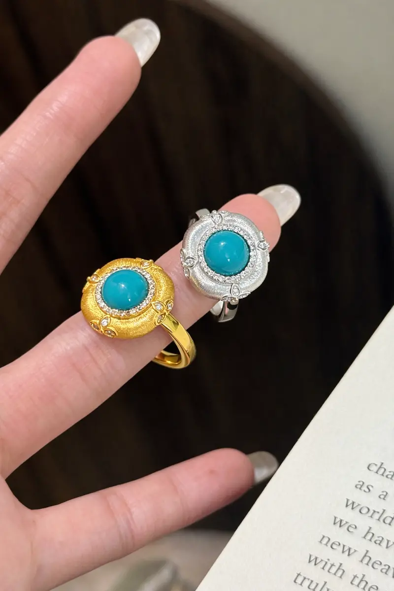 Ag Collective Jewelry · Azure Halo Ring 2