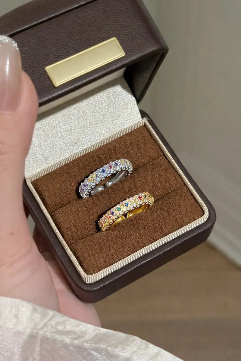 Ag Collective Jewelry · Prism Garden Eternity Ring 1