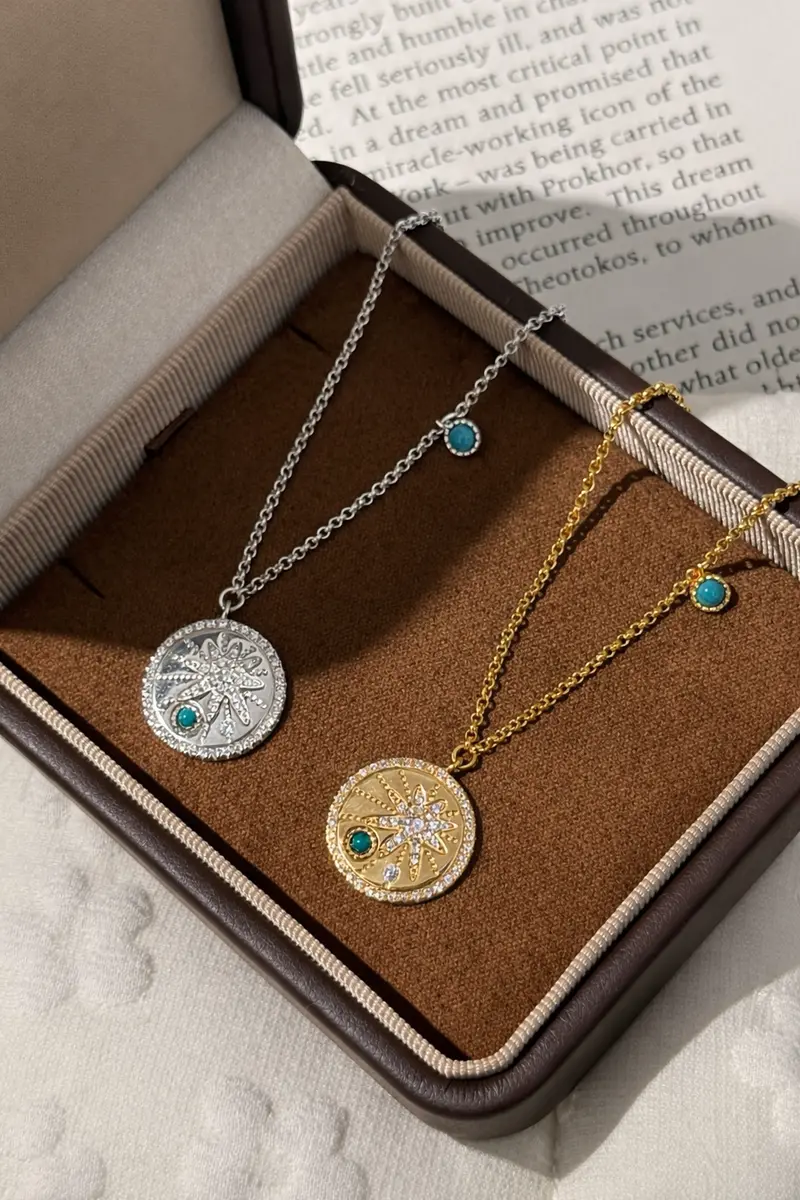 Ag Collective Jewelry – Celestial Compass Necklace 1