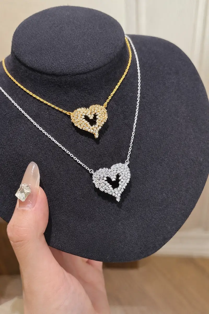 Ag Collective Jewelry – Celestial Embrace Heart Necklace 1