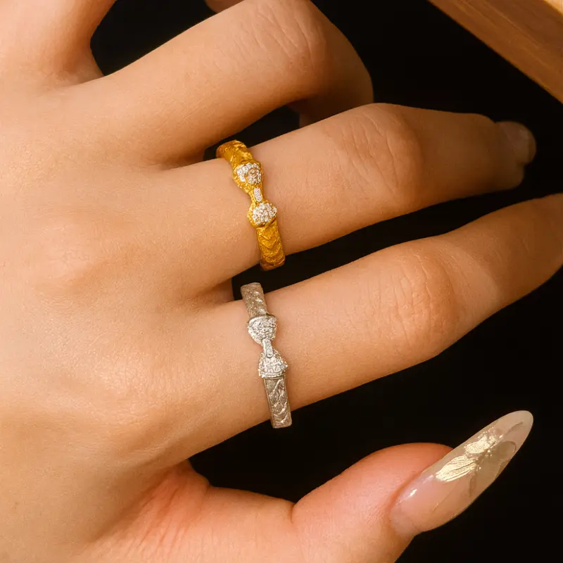 Ag Collective Jewelry - Eternal Knot Radiance Ring 1