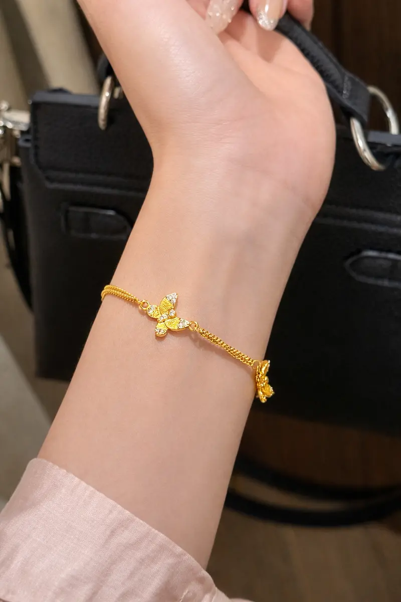 Ag Collective Jewelry – Flutter Luxe Bracelet (Gold / Silver) 1