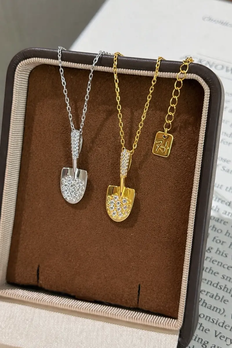 Ag Collective Jewelry – Fortune Shovel Necklace 2