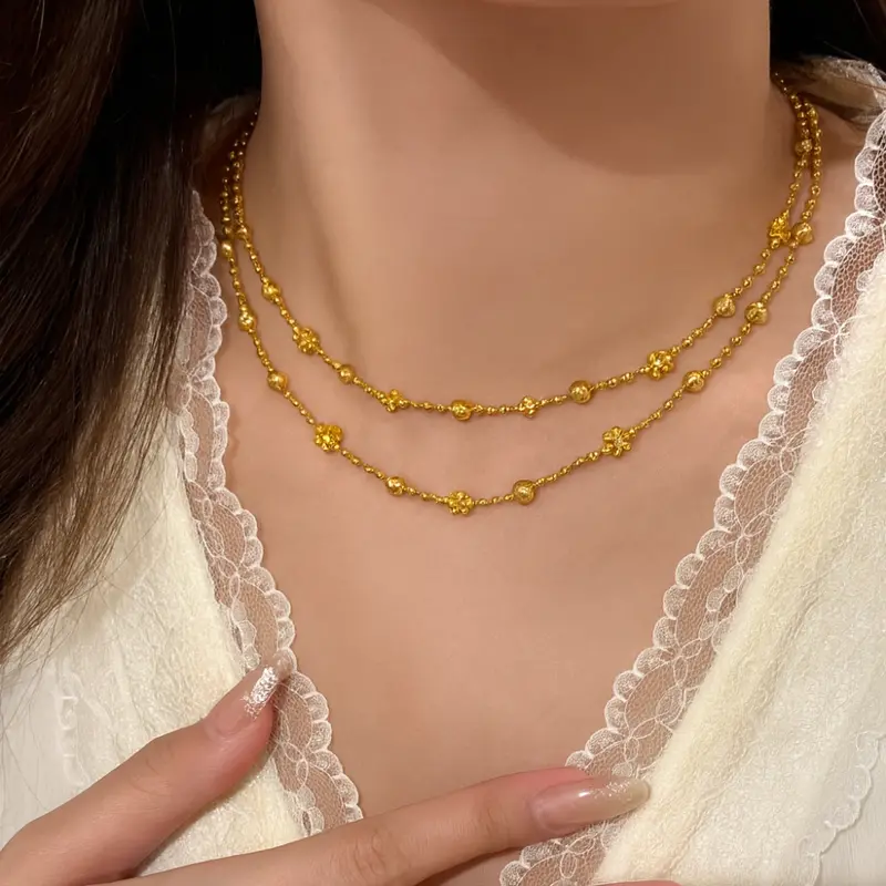 Ag Collective Jewelry - Golden Aurelia Harmony Necklace 1