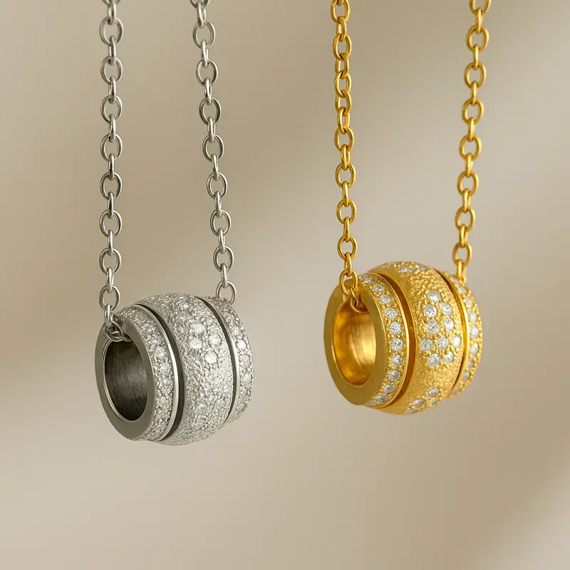 Ag Collective Jewelry – Lumière Duo Elegance Necklace 1