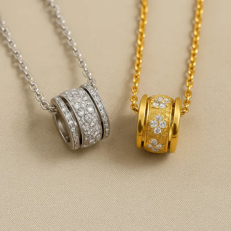 Ag Collective Jewelry – Lumière Duo Elegance Necklace 2