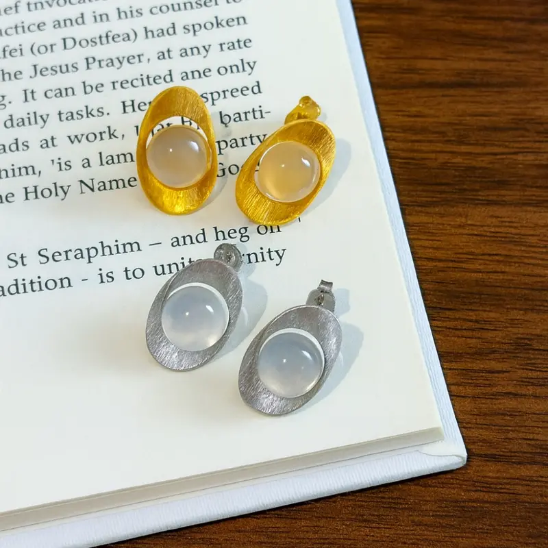 Ag Collective Jewelry – Luminara Orbit Stud Earrings 2