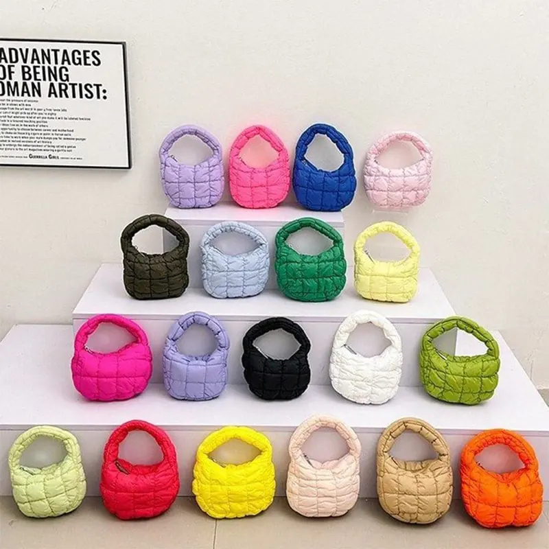 Ag Collective Lattice Pattern Handbag Fashionable Versatile Women's Bag 1