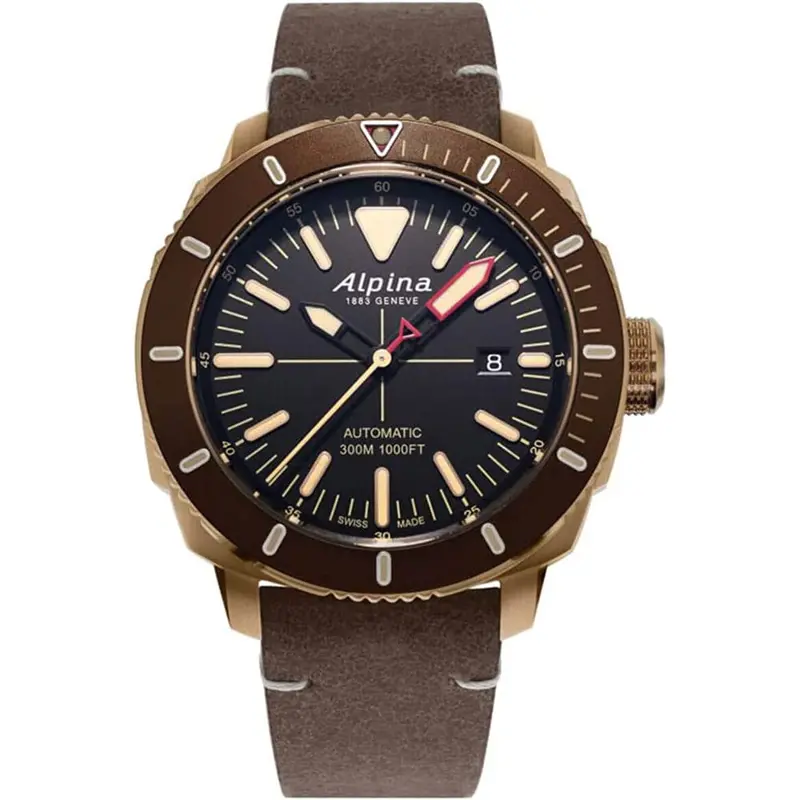 Alpina Seastrong Diver 300 Al-525Lbbr4v4 Men's Watch 1