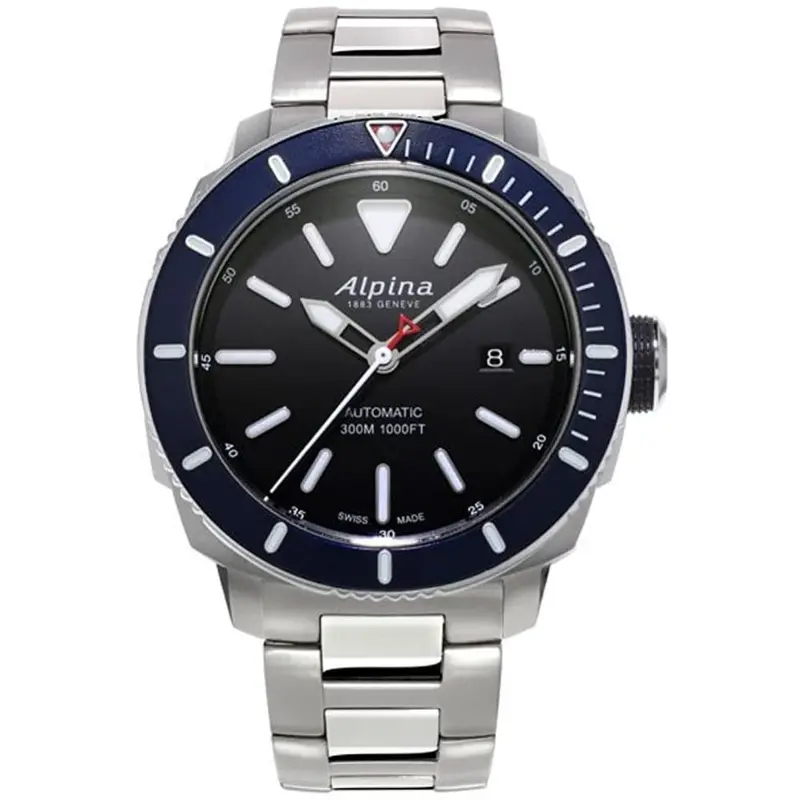 Alpina Seastrong Diver 300 Al-525Lbn4v6b Men's Watch 1
