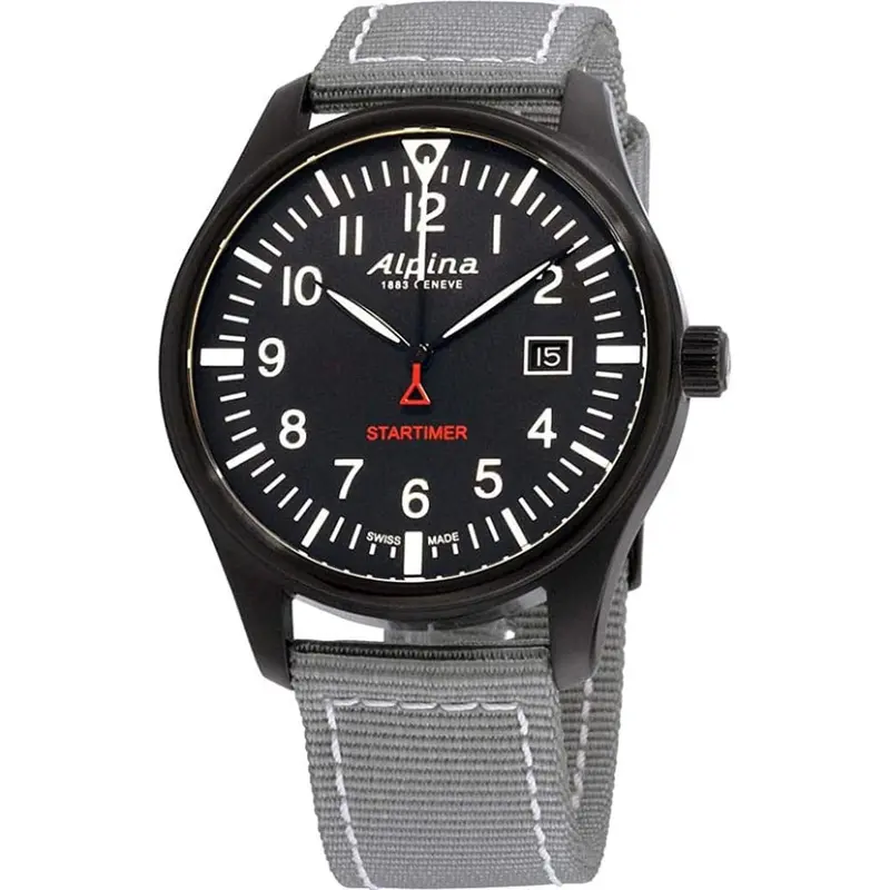 Alpina Startimer Pilot Al-240B4fbs6 Quartz Gmt Men's Watch 1