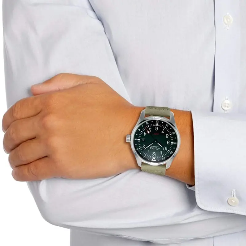 Alpina Startimer Pilot Quartz Gmt Al-247B4s6 Men's Watch 2