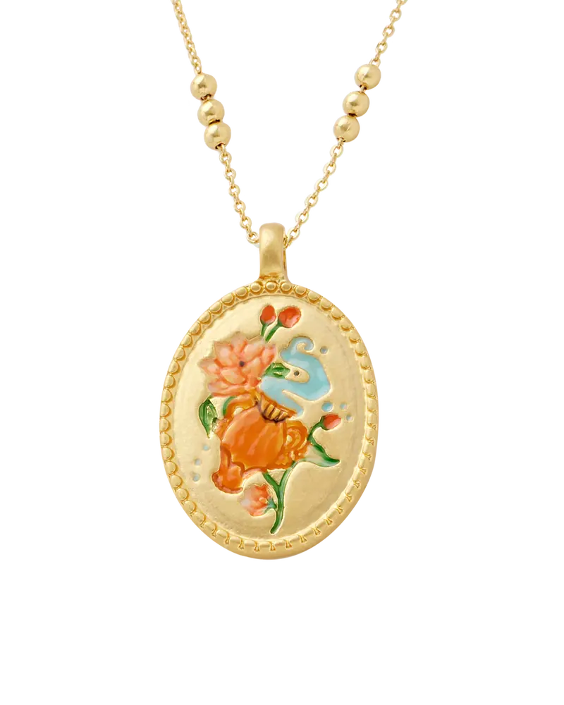 Aquarius Zodiac Necklace 1