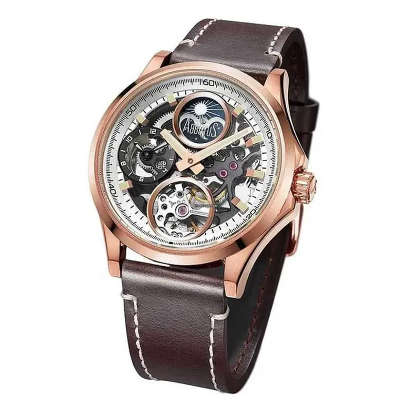 Arbutus Ar1901rwf Brown Leather Mens Watch 1