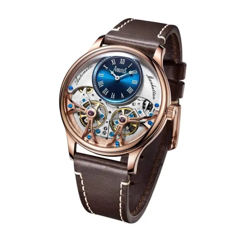 Arbutus Ar1903ruf Brown Leather Mens Watch 1