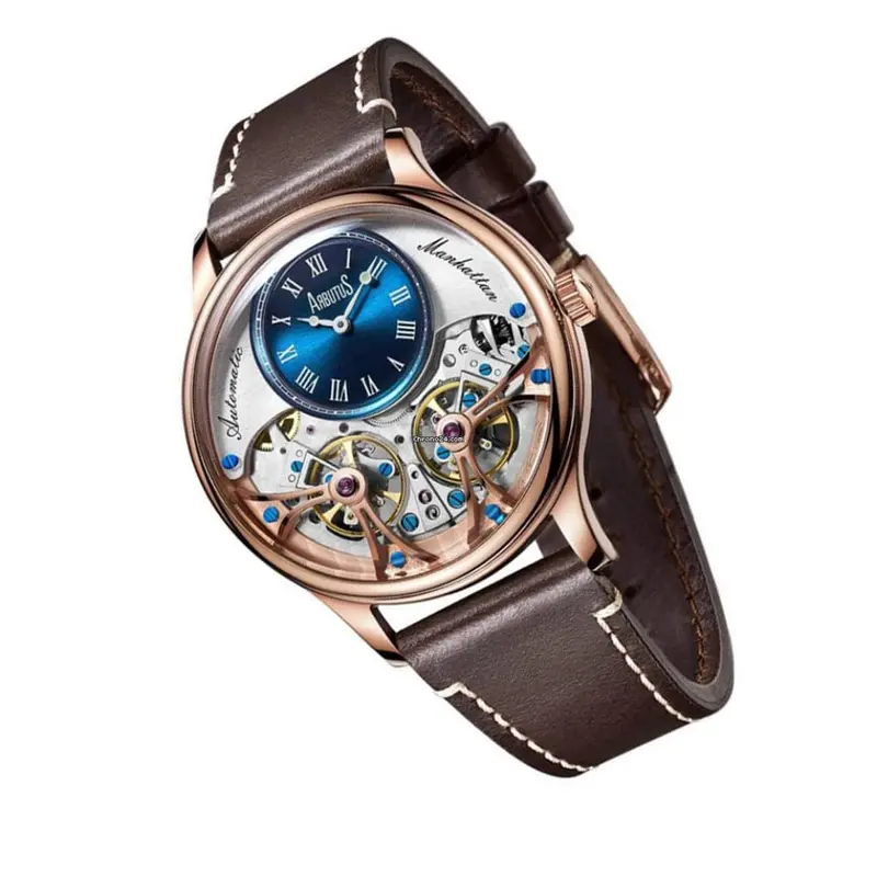 Arbutus Ar1903ruf Brown Leather Mens Watch 2