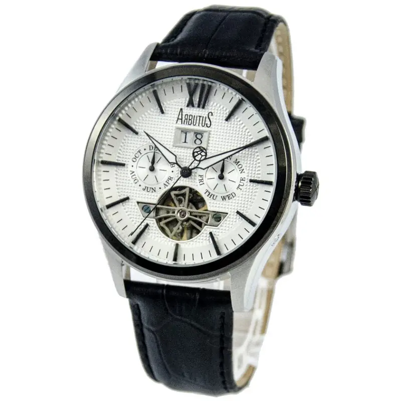 Arbutus Open Heart Ar1614tbwb Men's Watch 1
