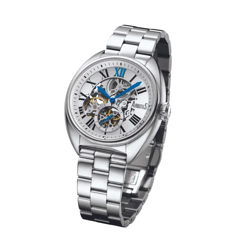 Arbutus Small Seconds Skeleton Ar1701sws (20Mm X 18Mm) 1