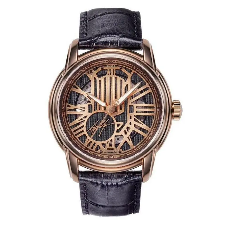 Aries Gold Aaron Yan Black Men's Watch - Limited Edition | Aayan1120 Rg-Bkrg 1