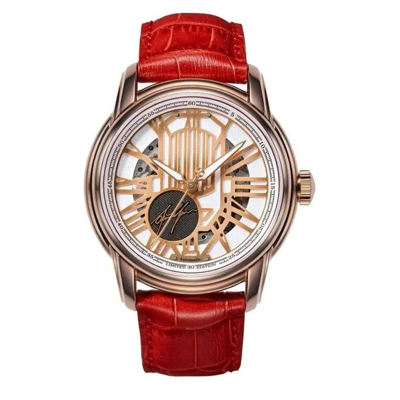 Aries Gold Aaron Yan Red Men's Watch - Limited Edition | Aayan1120 Rg-Wrg-R 1