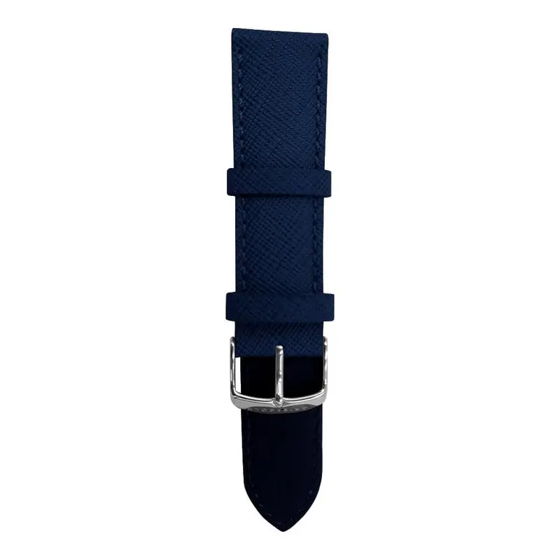 Aries Gold Ag-L0054-22 Blue Leather Strap 1