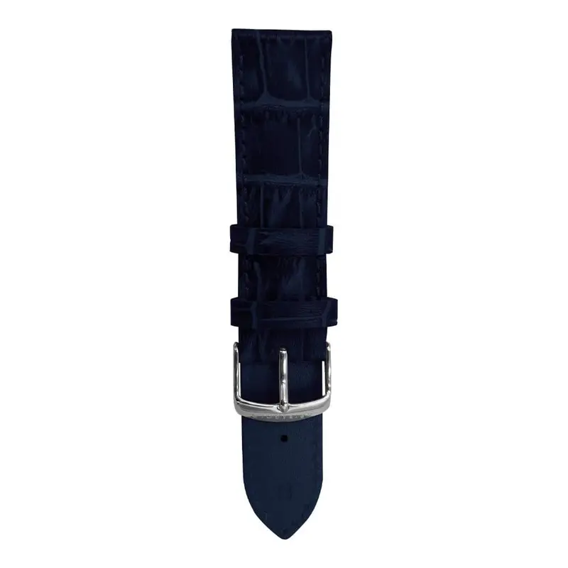 Aries Gold Ag-L0055-22 Blue Leather Strap 1