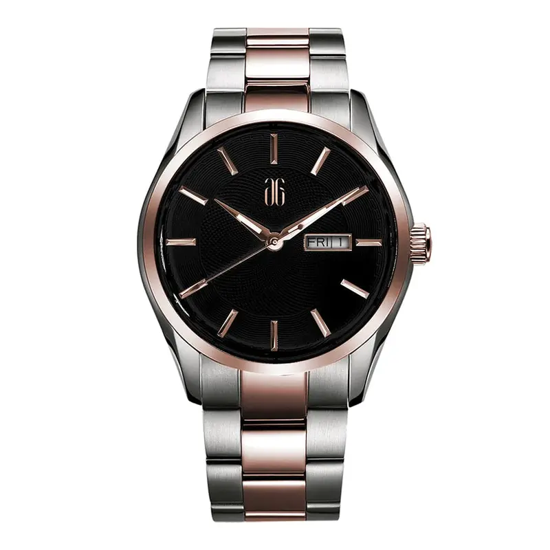 Aries Gold Automatic Black Dial Men's Watch - Sapphire Glass | G 8024 Srg-Bk 1