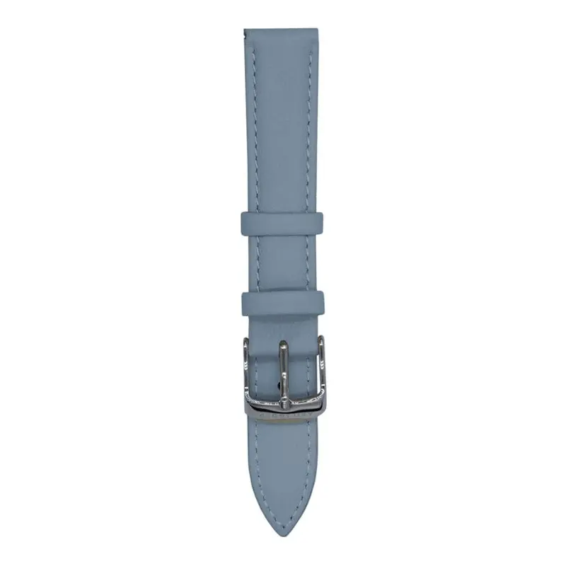 Aries Gold Baby Blue Ag-L0047-18 Leather Strap 1