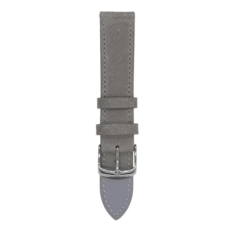 Aries Gold Baby Gray Ag-L0046-22 Leather Strap 1