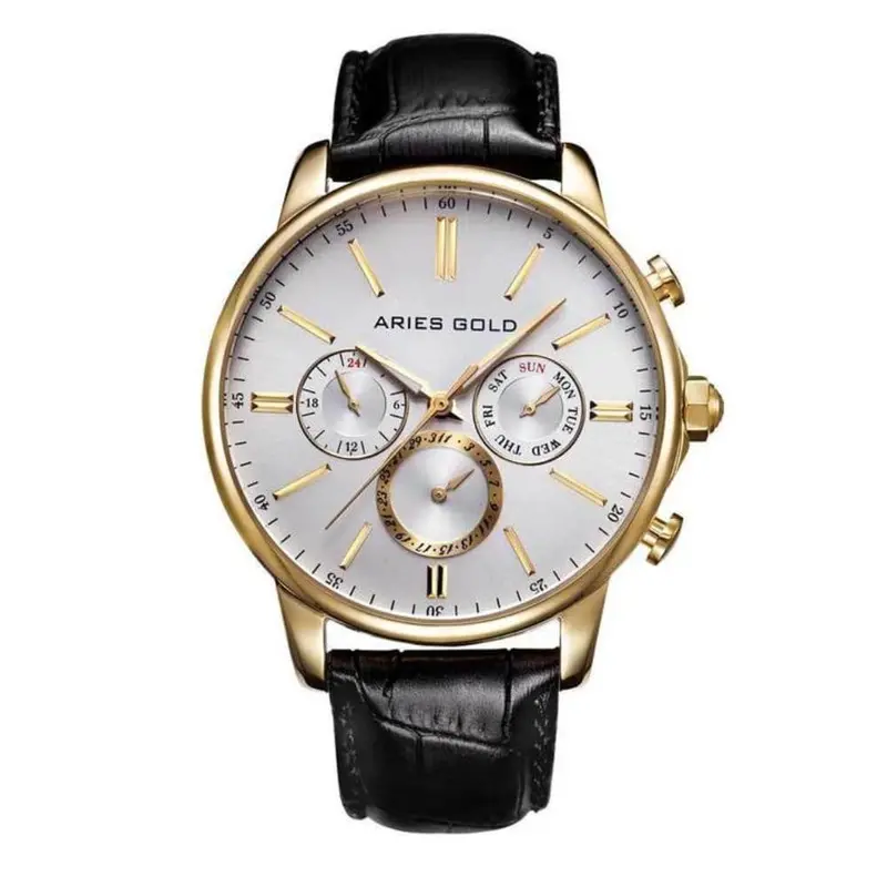 Aries Gold Belfast Black Men's Watch - Chronograph | G 102 G-Sg 1