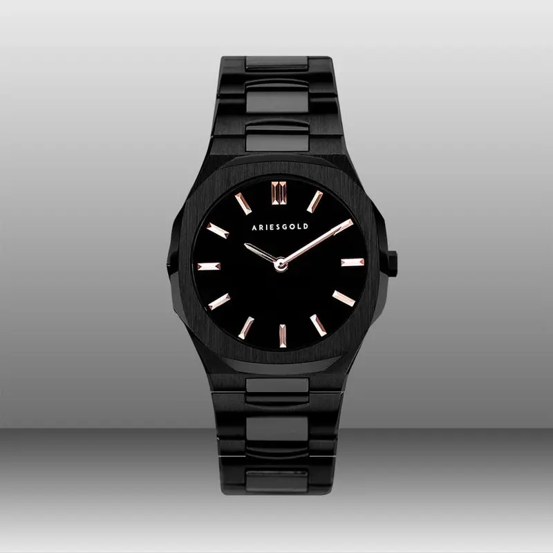 Aries Gold Black Women's Watch - Limited Edition | Bk-Bkrg 1