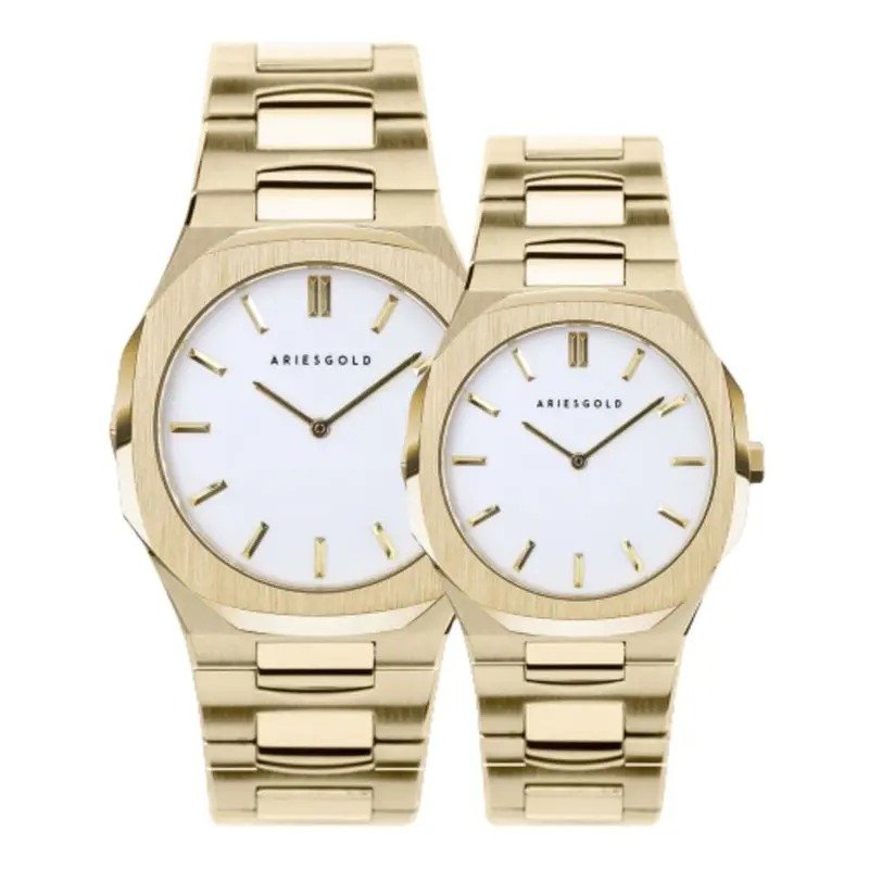 Aries Gold Color Gold Couple's Watch - Limited Edition | G-Wg 1
