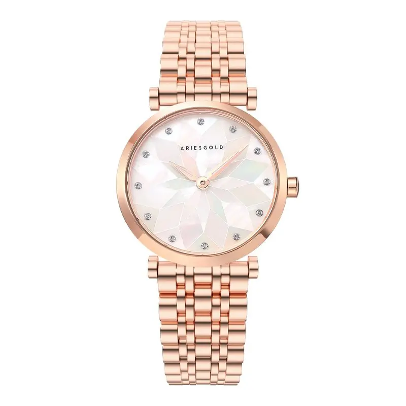 Aries Gold Draliet Rose Gold Women Watch Stainless Steel Strap | L 5042 Rg-P2 1
