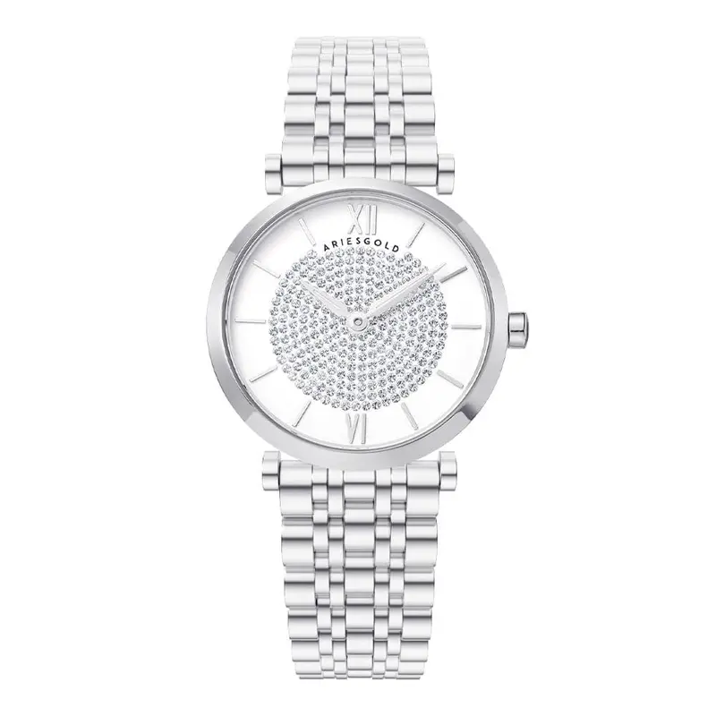 Aries Gold Draliet Silver Women's Watch - Sapphire Glass | L 5042 S-W 1