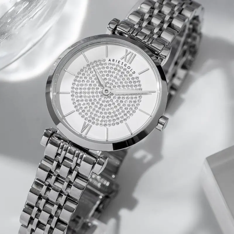 Aries Gold Draliet Silver Women's Watch - Sapphire Glass | L 5042 S-W 2