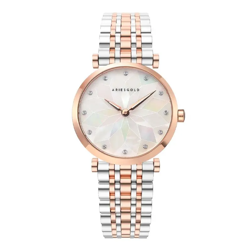 Aries Gold Draliet Two-Tone Women Watch Stainless Steel Strap | L 5042 2Tr-P2 1