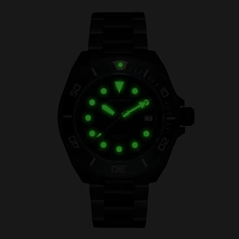 Aries Gold Dreadnought Black Men's Watch - Japan Automatic | G 9029 Bkrg-Bkrg 2